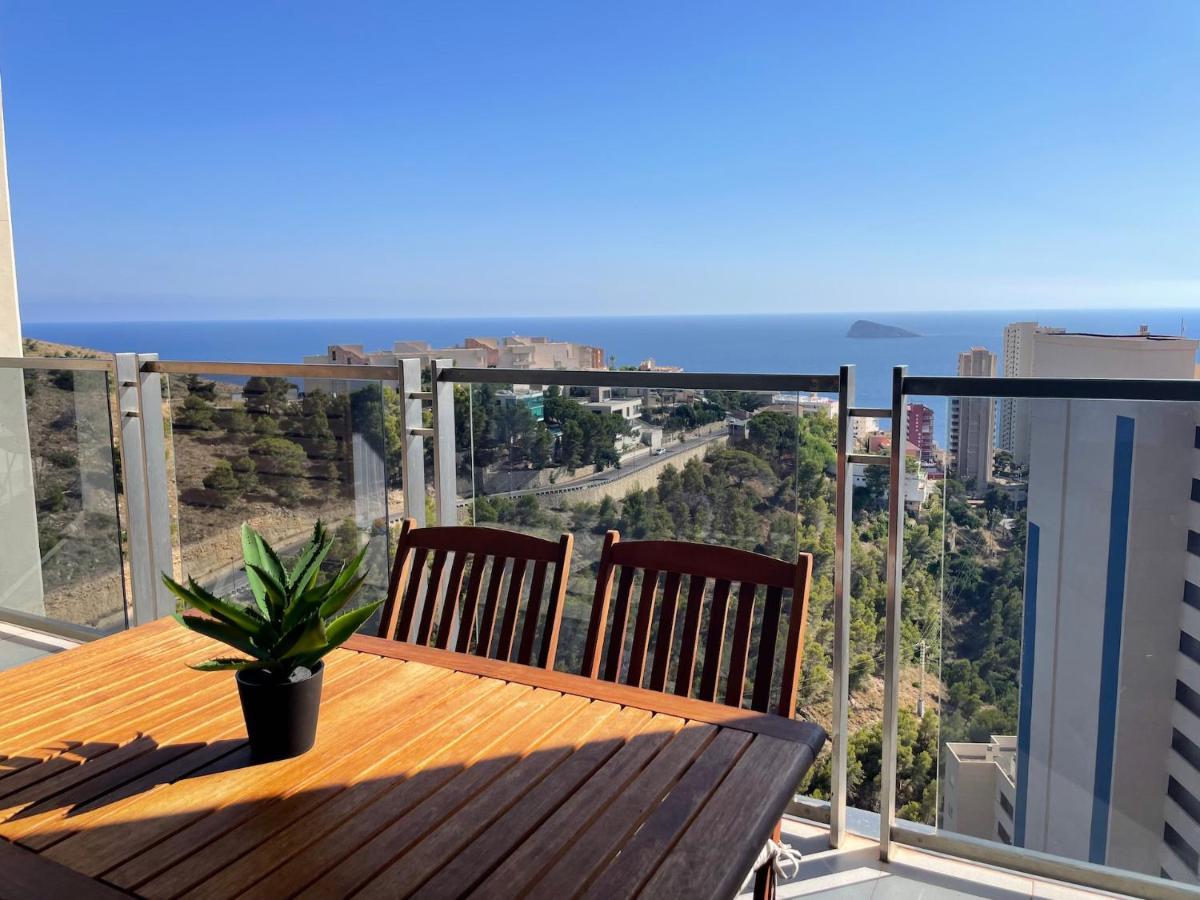 Lujoso Apartamento Con Vistas Al Mar En Mirador Del Mediterraneo By Gestaltur Benidorm Eksteriør billede