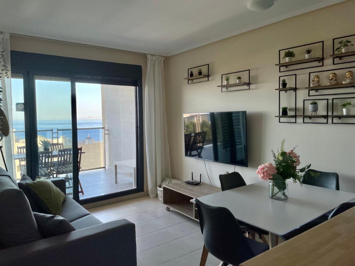Lujoso Apartamento Con Vistas Al Mar En Mirador Del Mediterraneo By Gestaltur Benidorm Eksteriør billede