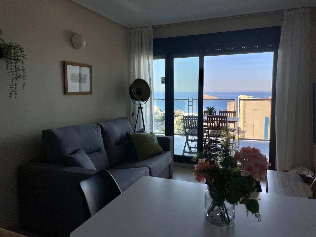 Lujoso Apartamento Con Vistas Al Mar En Mirador Del Mediterraneo By Gestaltur Benidorm Eksteriør billede