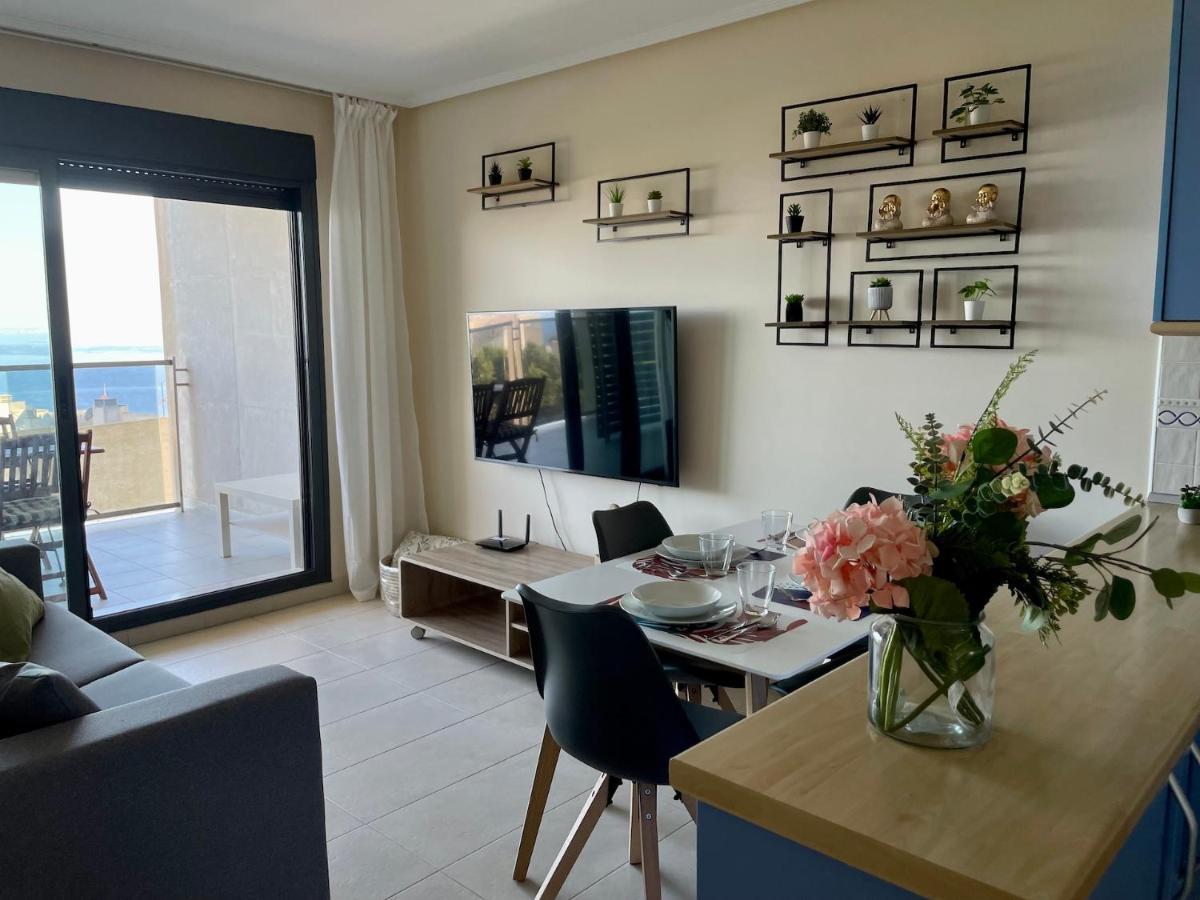 Lujoso Apartamento Con Vistas Al Mar En Mirador Del Mediterraneo By Gestaltur Benidorm Eksteriør billede