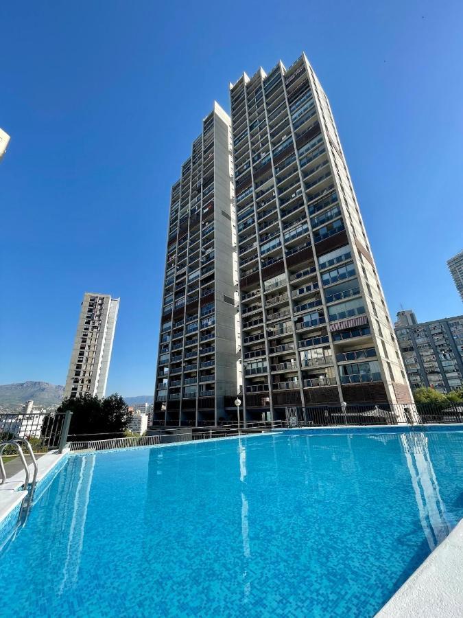 Lujoso Apartamento Con Vistas Al Mar En Mirador Del Mediterraneo By Gestaltur Benidorm Eksteriør billede