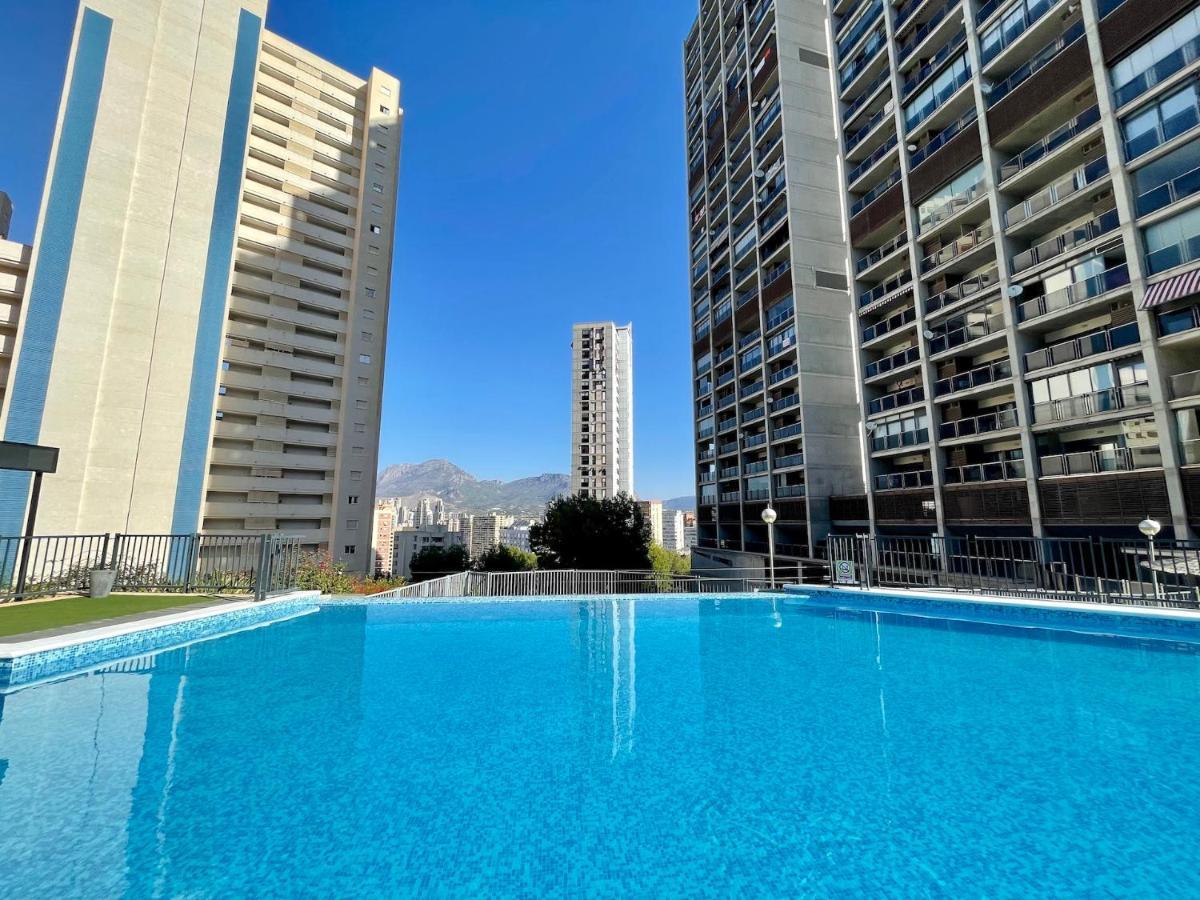Lujoso Apartamento Con Vistas Al Mar En Mirador Del Mediterraneo By Gestaltur Benidorm Eksteriør billede