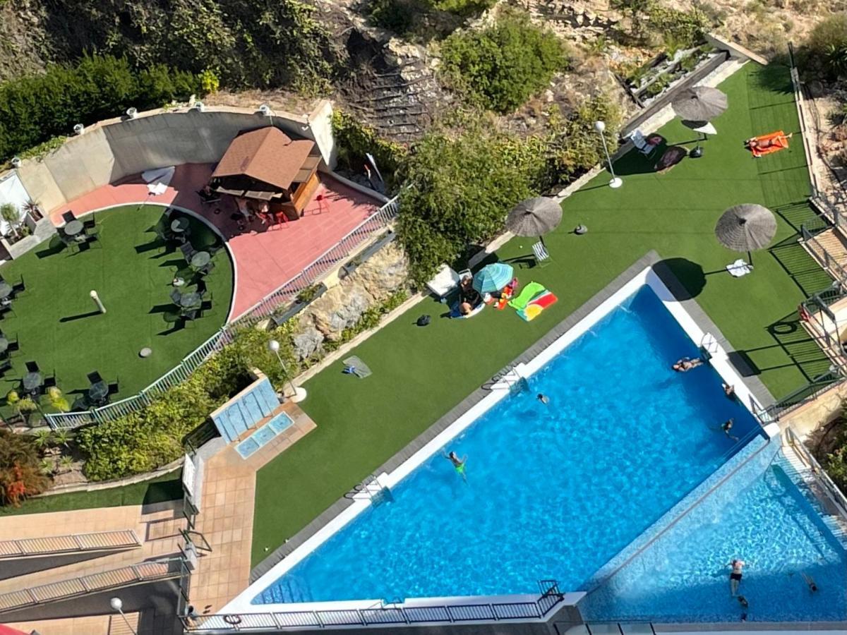 Lujoso Apartamento Con Vistas Al Mar En Mirador Del Mediterraneo By Gestaltur Benidorm Eksteriør billede