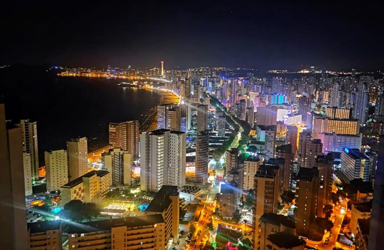 Lujoso Apartamento Con Vistas Al Mar En Mirador Del Mediterraneo By Gestaltur Benidorm Eksteriør billede