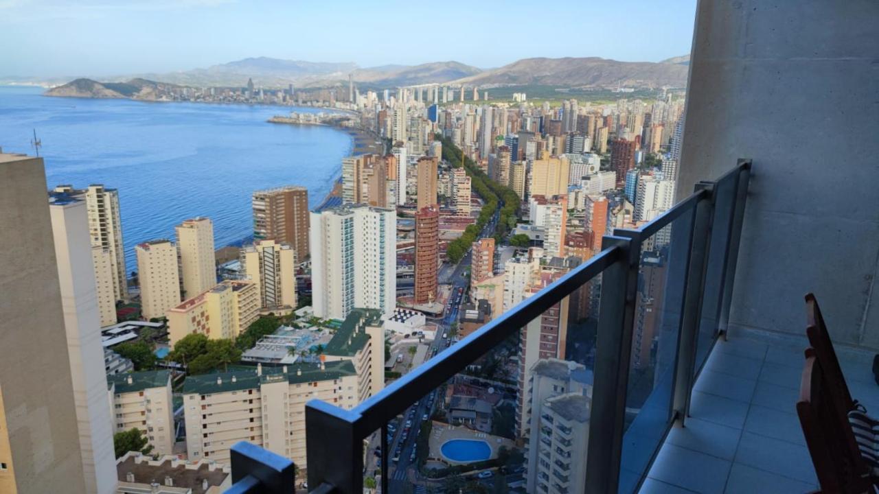 Lujoso Apartamento Con Vistas Al Mar En Mirador Del Mediterraneo By Gestaltur Benidorm Eksteriør billede